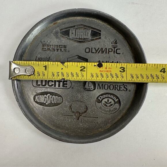 Clorox Co 75th Anniversary Advertisement Pewter (3) Drink Coasters Cork Backing - Picture 14 of 16